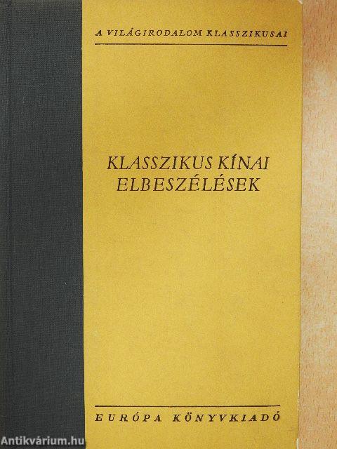 Klasszikus kínai elbeszélések