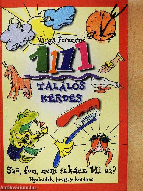 1111 találós kérdés