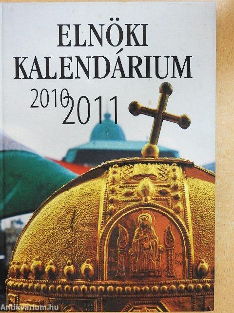 Elnöki kalendárium 2010-2011
