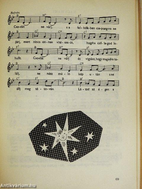 Legszebb slágereink kottás daloskönyve VI.