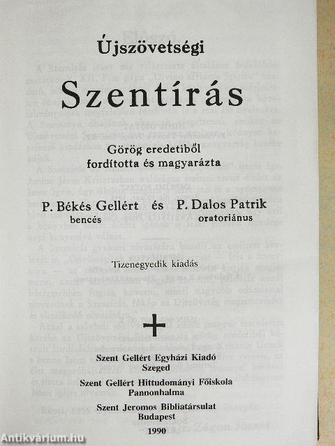 Újszövetségi Szentírás