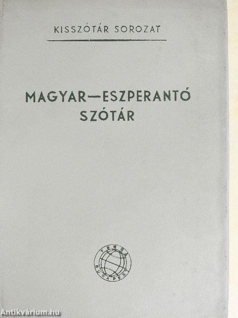 Magyar-eszperantó szótár