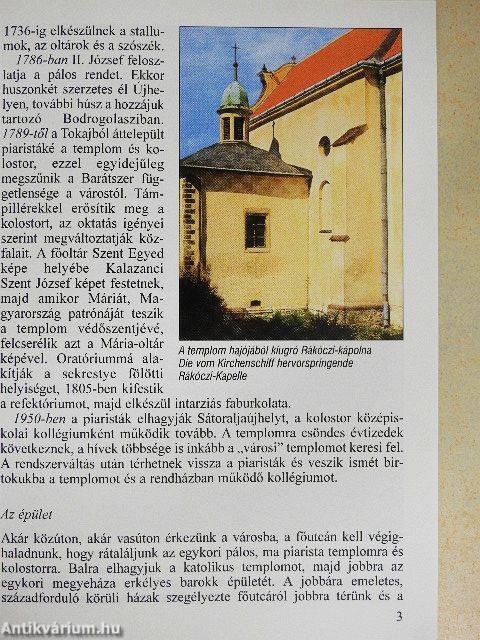 Sátoraljaújhely - Pálos-piarista templom