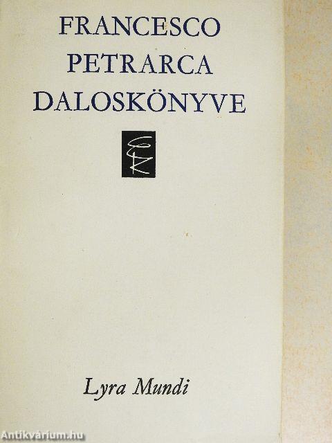 Francesco Petrarca daloskönyve
