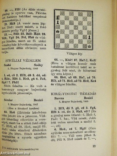 A sakkjáték kincseskönyve