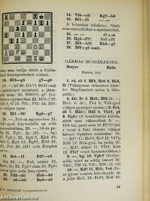 A sakkjáték kincseskönyve