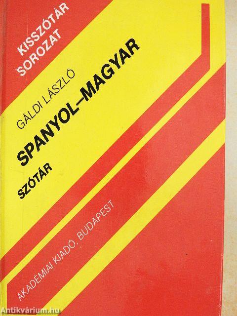 Spanyol-magyar szótár