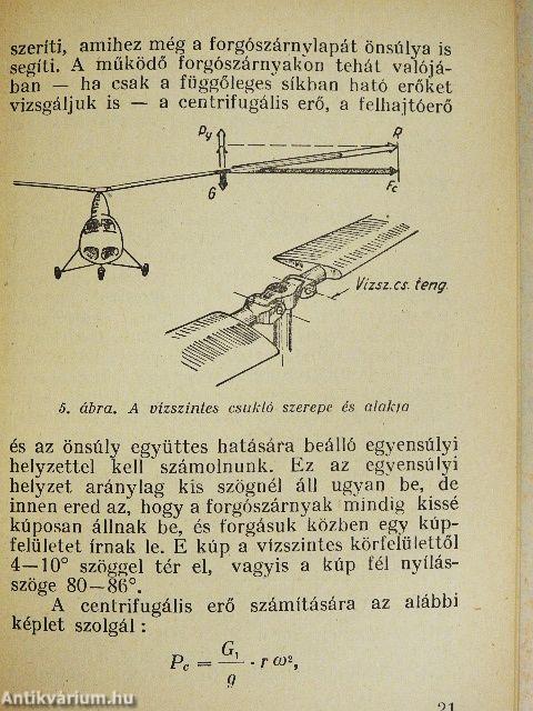 Helikoptermodellek tervezése és építése