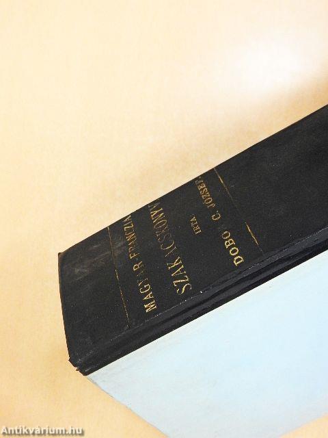 Magyar-Franczia szakácskönyv