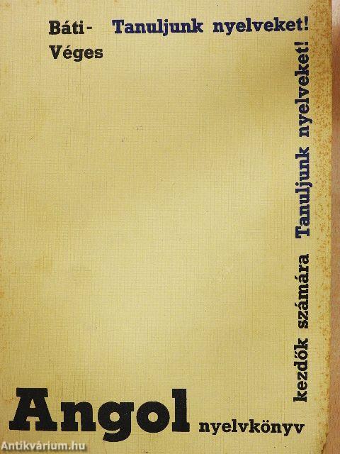 Angol nyelvkönyv kezdők számára