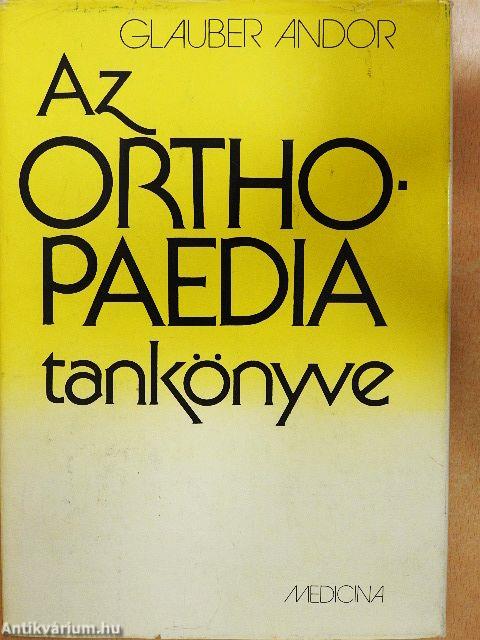 Az orthopaedia tankönyve