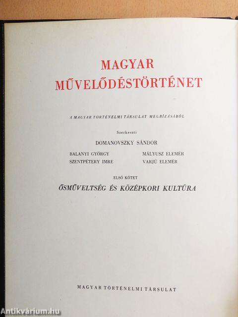 Magyar művelődéstörténet 1-5.