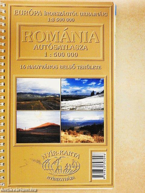 Románia autósatlasza/Európa Írországtól Ukrajnáig