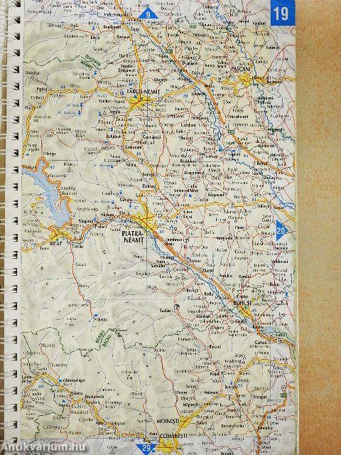 Románia autósatlasza/Európa Írországtól Ukrajnáig