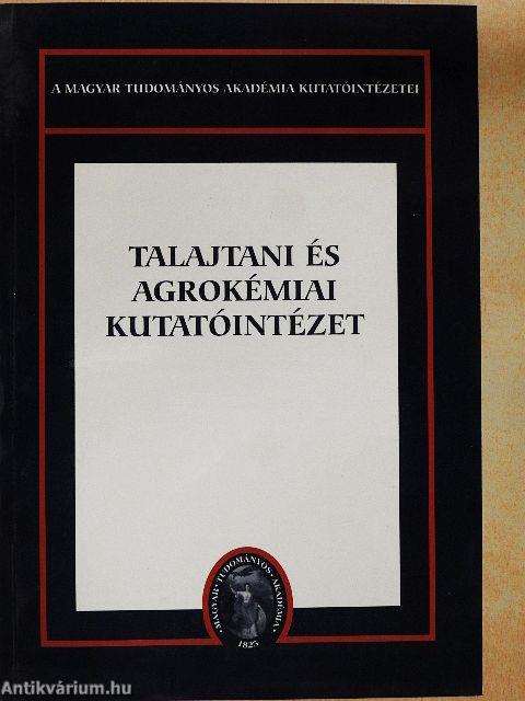 Talajtani és Agrokémiai Kutatóintézet