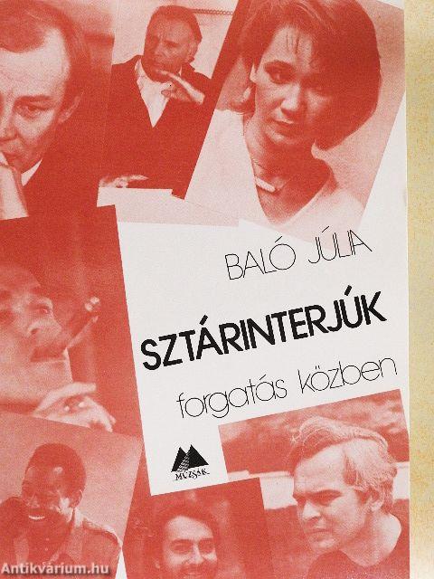 Sztárinterjúk forgatás közben