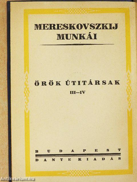 Örök útitársak I-IV.