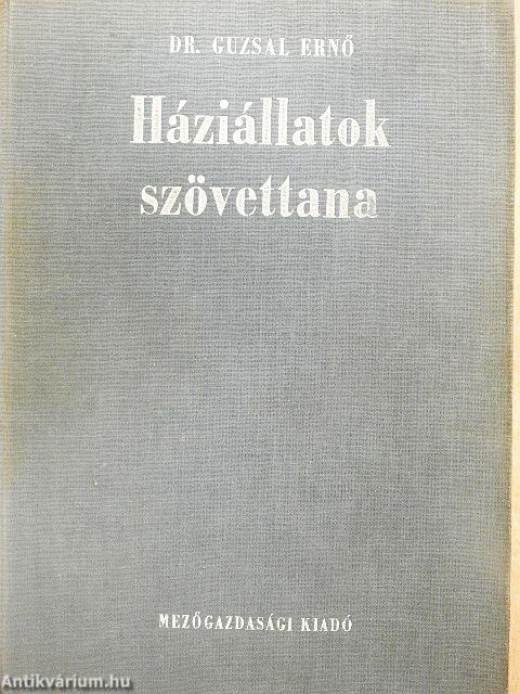 Háziállatok szövettana