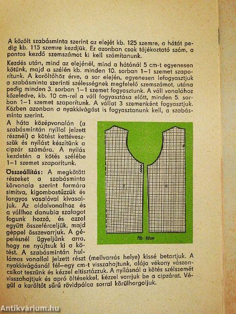 Kötött és horgolt ruhák