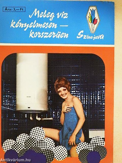 Meleg víz kényelmesen - korszerűen