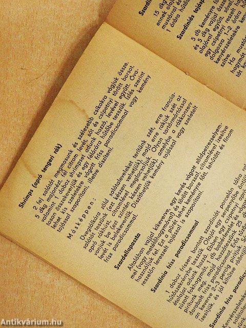 Konzervből házi kosztot