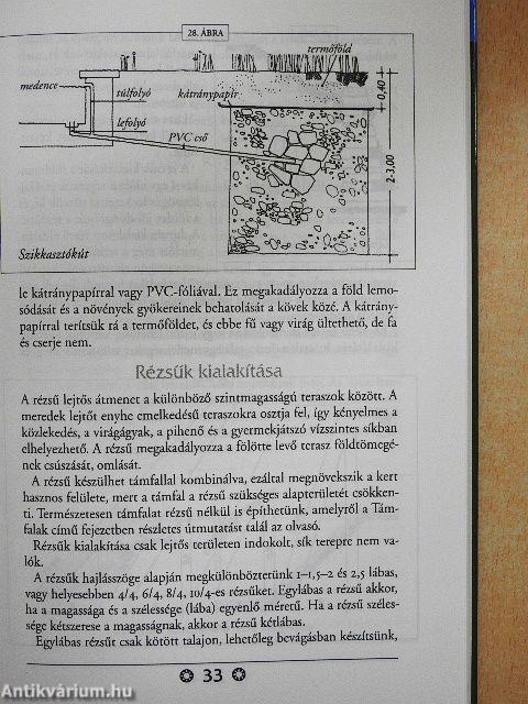 A családi ház kertje