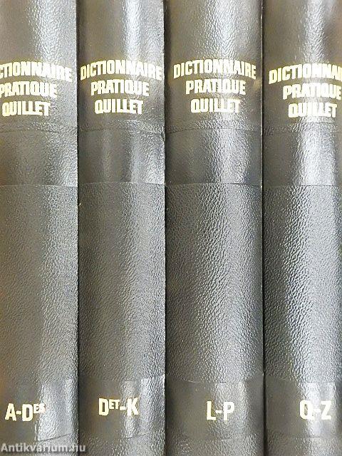Nouveau Dictionnaire Pratique Quillet 1-4.