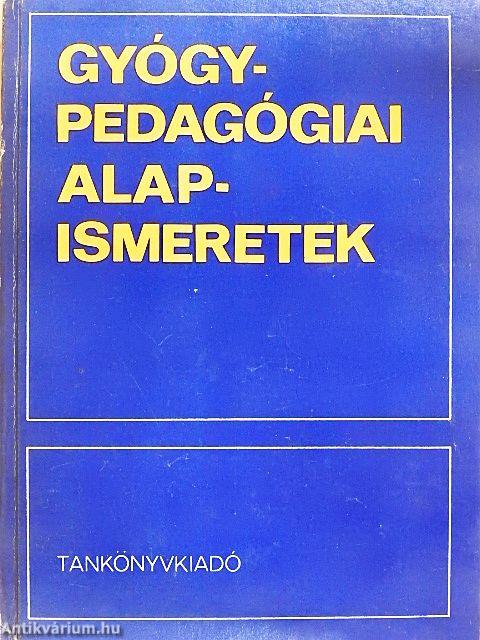 Gyógypedagógiai alapismeretek