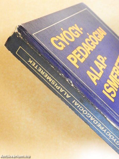 Gyógypedagógiai alapismeretek