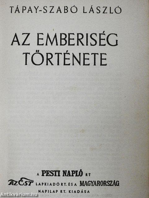 Az emberiség története