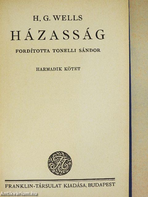 Házasság I-III.