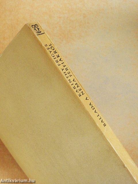 Ballada a néma férfiakról