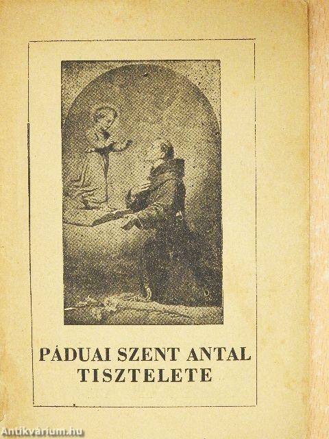 Páduai Szent Antal tisztelete