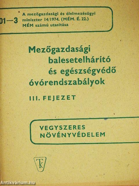 Vegyszeres növényvédelem