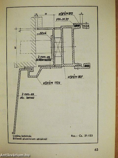 Épületlakatosipari zsebkönyv