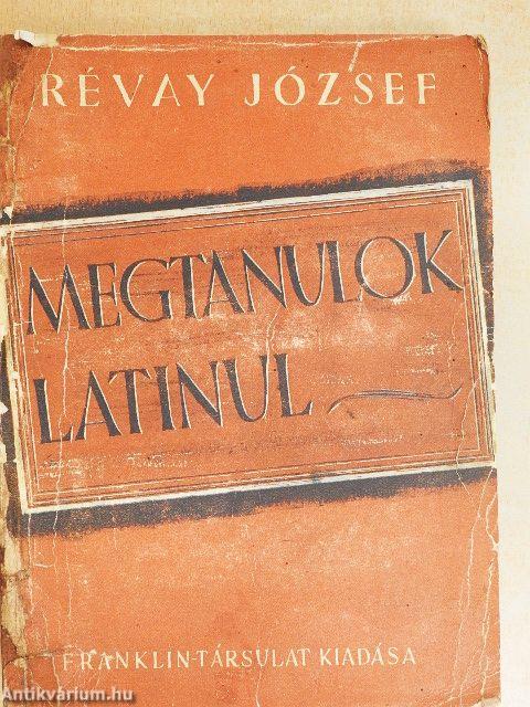 Megtanulok latinul