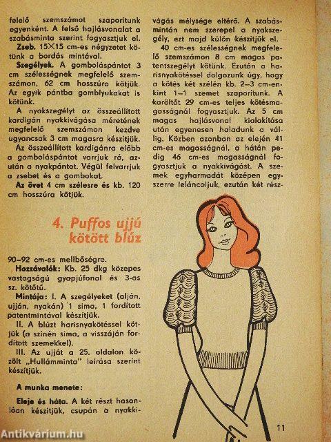 Kötött divat fiataloknak