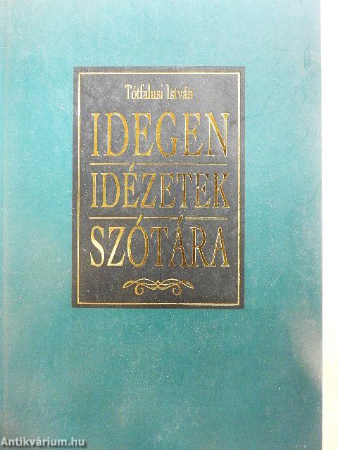 Idegen idézetek szótára