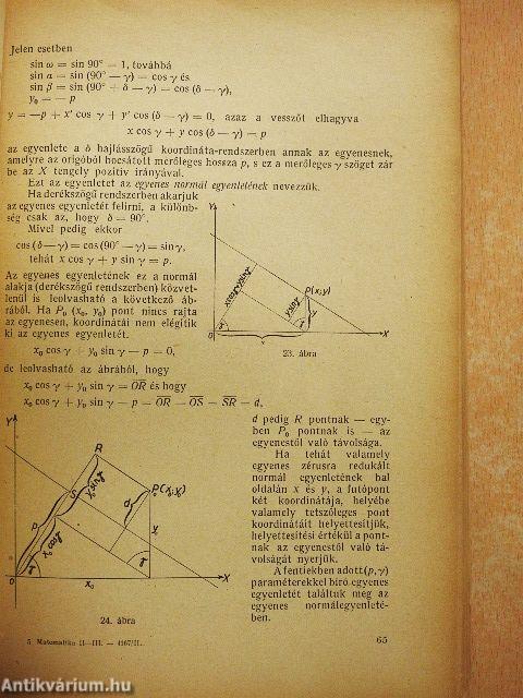 Matematika II-III.