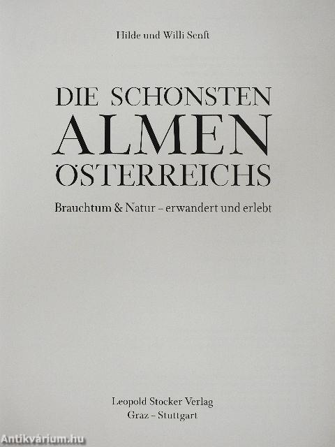 Die Schönsten Almen Österreichs