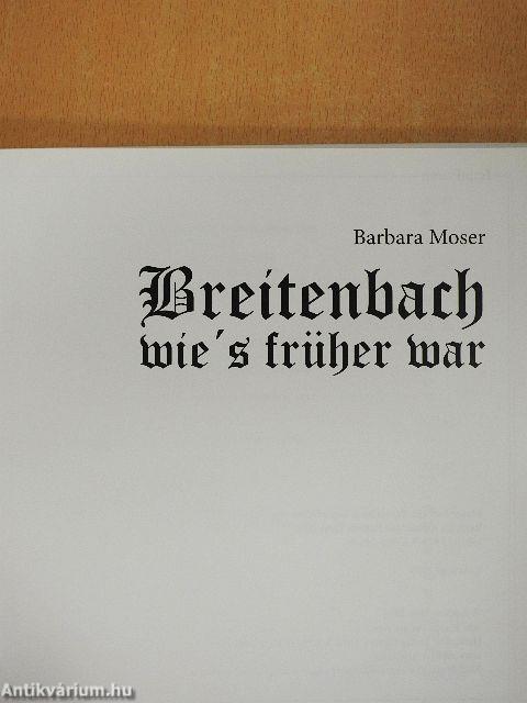 Breitenbach wie's früher war