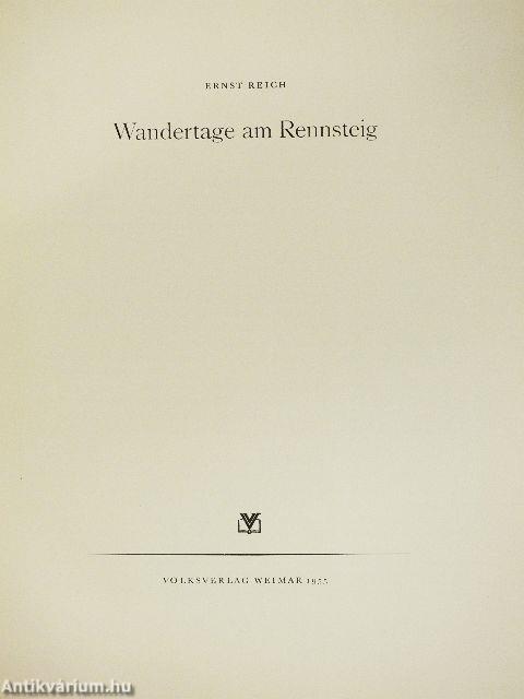 Wandertage am Rennsteig