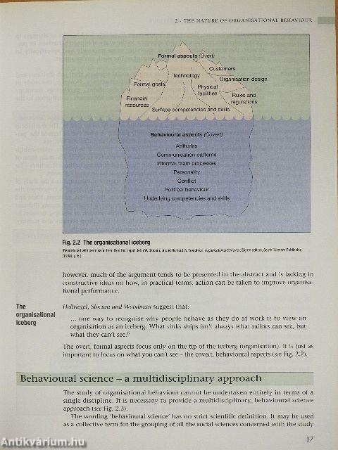 Management and Organisational Behaviour