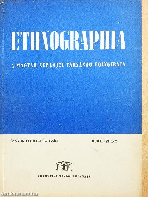 Ethnographia 1972/4.