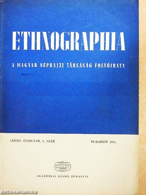 Ethnographia 1971/1.