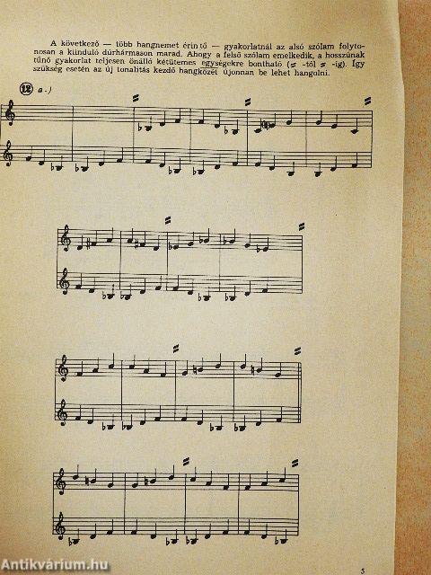 Modern kórusetűdök