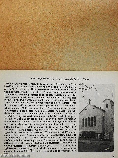 A XIII. kerületi vallási közösségek tablója