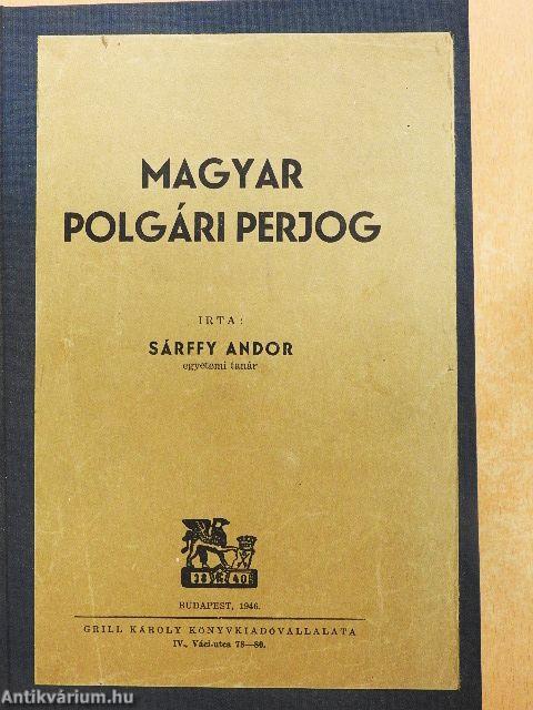 Magyar Polgári Perjog