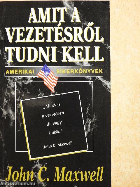 Amit a vezetésről tudni kell