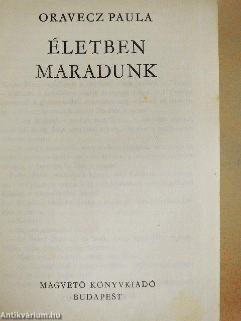 Életben maradunk